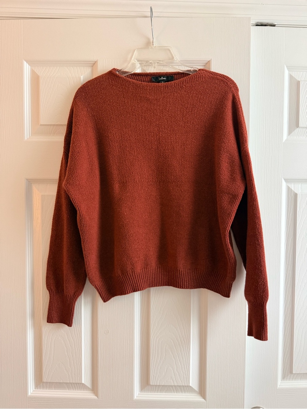 Lulus Women's Rust Crewneck Sweater